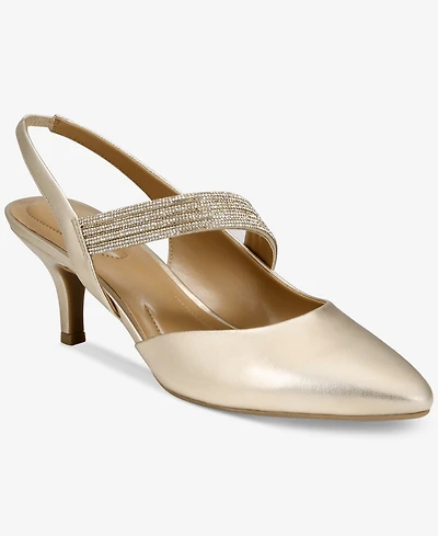 Style & Co Women's Gisellee Slingback Closed Toe Pumps, Macy's Exclusive