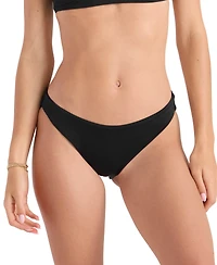 Volcom Women's Simply Seamless Mid-Rise Bikini Bottoms