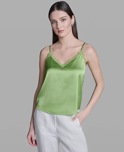 Bcbg Women's Sleeveless V-Neck Cami Top