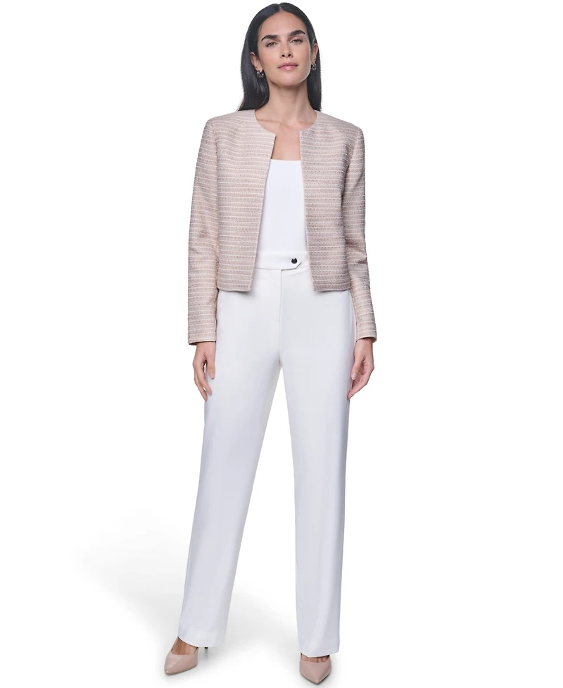 Calvin Klein Women's Long-Sleeve Open Front Jacket