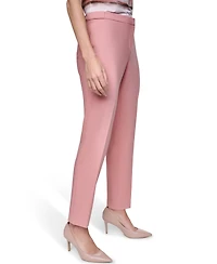 Calvin Klein Women's Mid Rise Ankle Length Tapered Pants