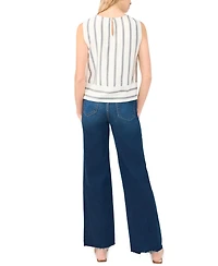 Vince Camuto Women's Sleeveless Crewneck Blouse