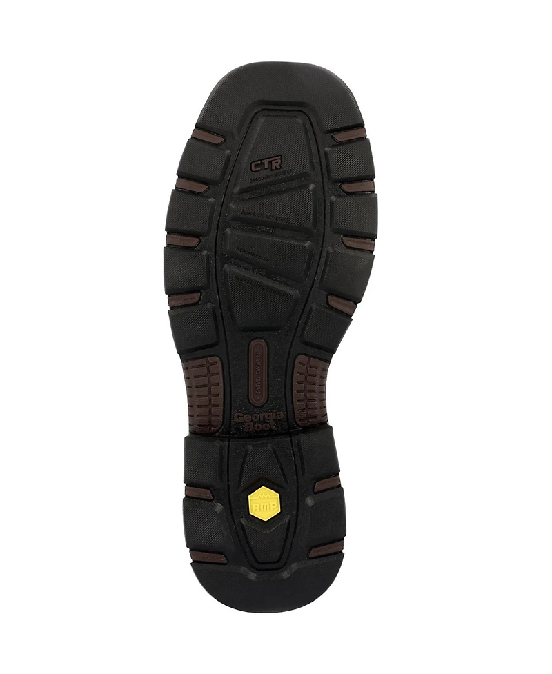 Georgia Boot Men's Carbo-Tec Flx 11" Patriotic Pull-On Work Boot