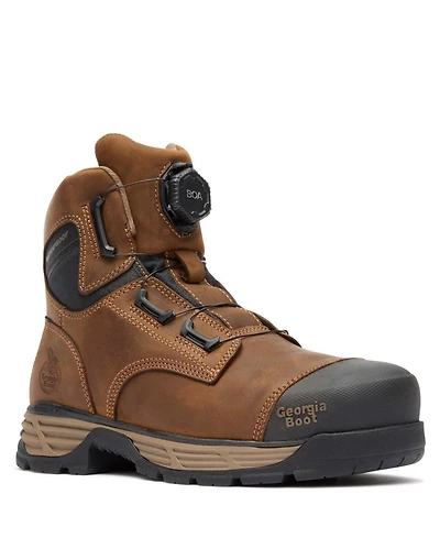 Georgia Boot Men's Durab lend Edge 6" Boa Alloy Toe Work