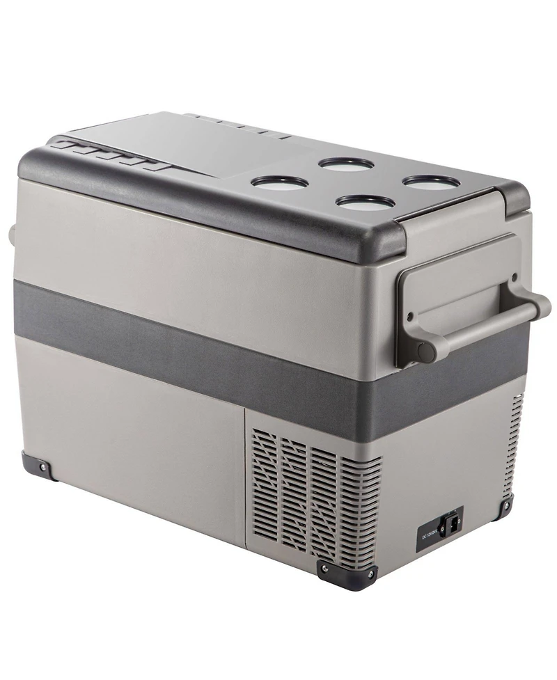 Mecale 48 Quart (45L) 12 Volt Portable Refrigerator Freezer, Fast Cooling, App Control, -4 68 , 12/24V Dc and 110-240V Ac