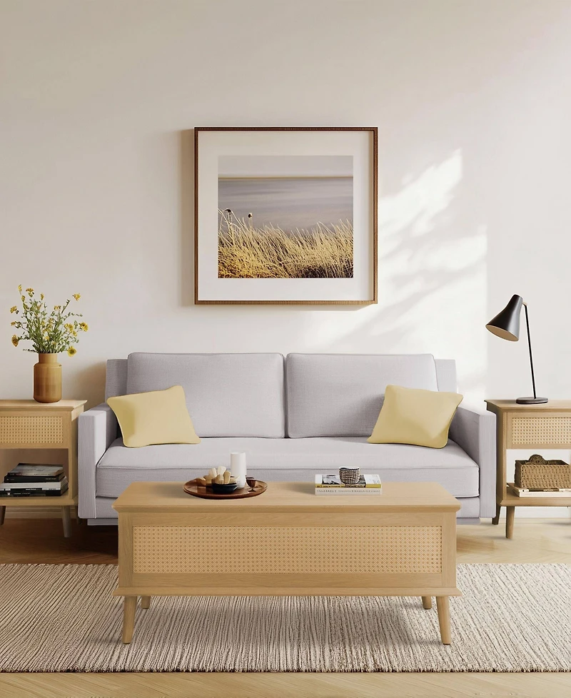 510 Design Teagan 23.75" Wood Side Table