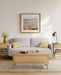 510 Design Teagan 23.75" Wood Side Table