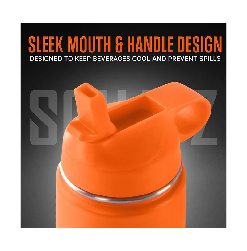 Squatz 18 oz Insulated Water Bottle