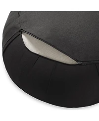 Node Fitness Zafu Meditation Cushion, 15" Round Yoga Pillow
