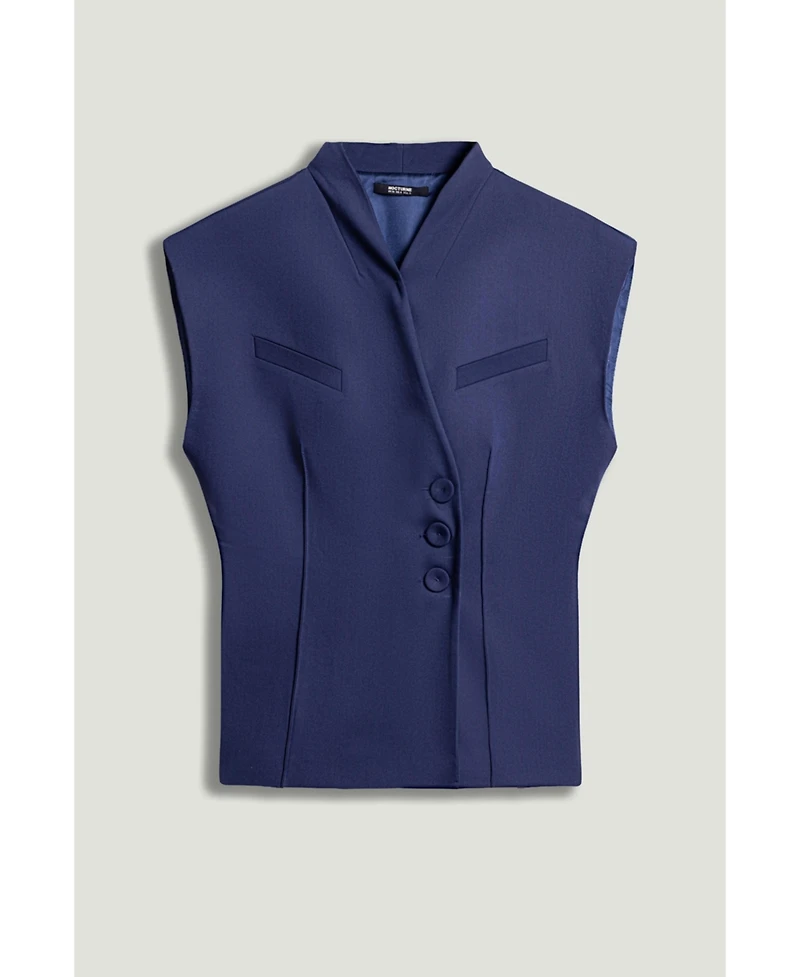 Nocturne Women's Tailored Sleeveless Vest