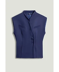 Nocturne Women's Tailored Sleeveless Vest