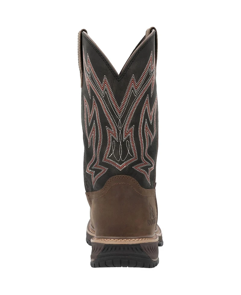 Rocky Men's Ride Lte Met Guard Western Boot