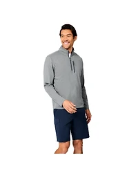 Free Country Men's Tech Double Face Quarter Zip Shirt