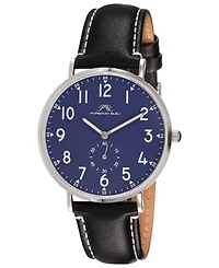 Porsamo Bleu Men's Rowan Genuine Leather Band Watch 1471DROL