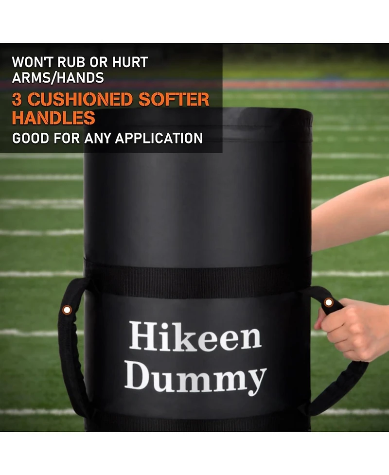 Hikeen Heavy Duty Football Tackle Dummy Lightweight Tackling Dummy for Youth Football Withstand Years of Blocking, Tackling, Defensive Practice Drills