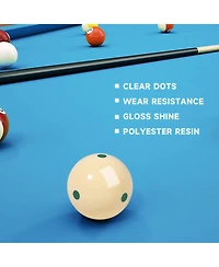 Gse Games & Sports Expert 2 1/4-Inch 6 Dot & 6 Dot Training Cue Ball
