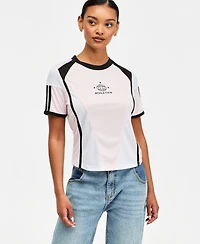 Bar Iii Women's Sporty Colorblocked T-Shirt, Macy's Exclusive