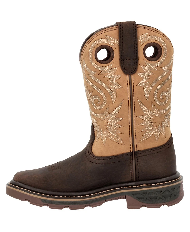 Georgia Boot Kids Litle Carbo-Tec Flx Pull-On