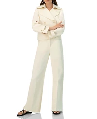 Ivonne Women's Short Cotton Trench Coat