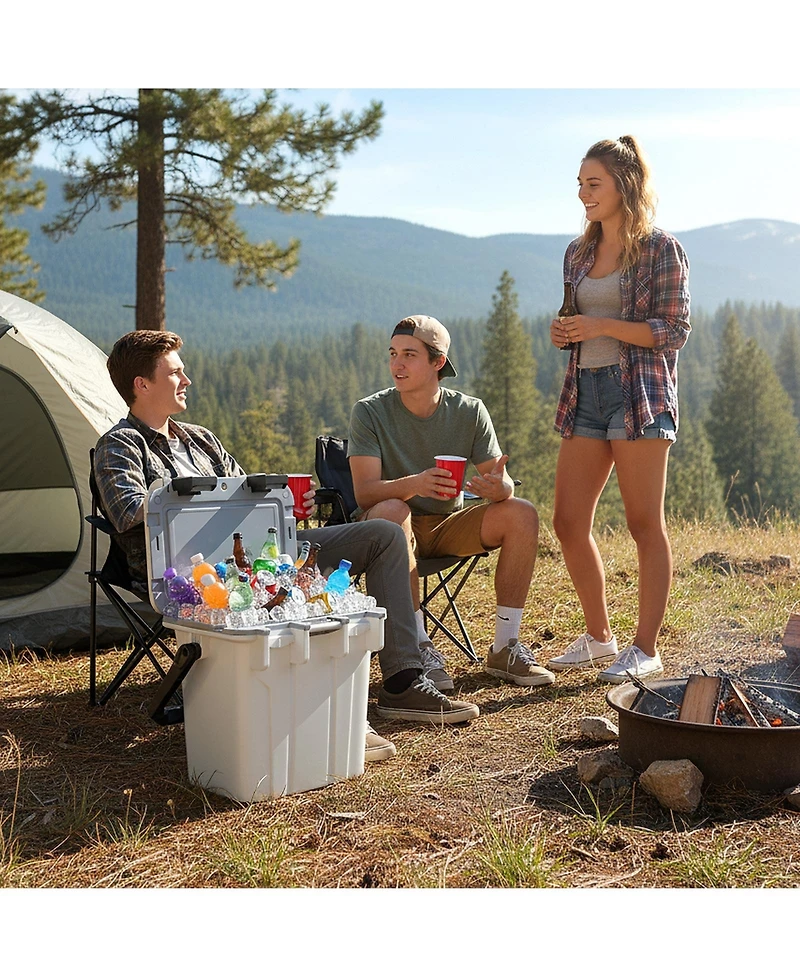 Sugift Ultra-Light Injection Molded Cooler 21 Qt Hard Ice Chest