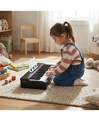 Slickblue 30 Key Kids Piano Keyboard with Music Stand Beginner