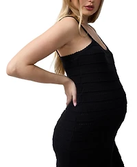 Ingrid + Isabel Maternity Ingrid + Isabel Textured Body Con Sweater Dress