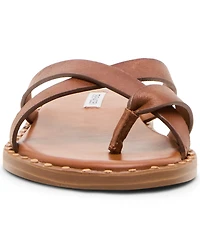Steve Madden Women's Brutus Studded Slip-On Slide Sandals