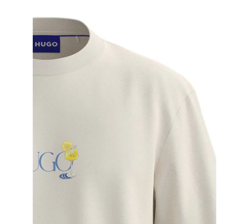 Hugo Boss Men's Nulaxo Short-Sleeve Cotton T-Shirt