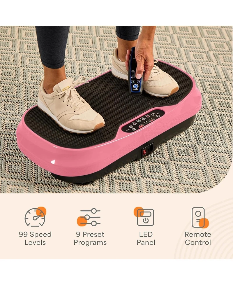 Lifepro Waver Mini Vibration Plate Exercise Machine for Lymphatic Drainage