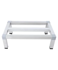 Homfan Heavy Duty Aluminum Storage Rack - Rust-Resistant Organizer with Non-Slip Feet,for Bathroom, Kitchen