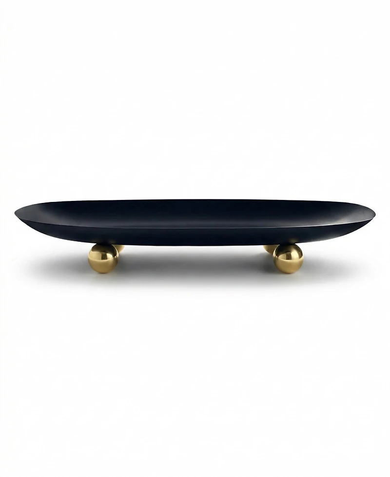 Godinger Temari Footed 5.62" Oval Platter