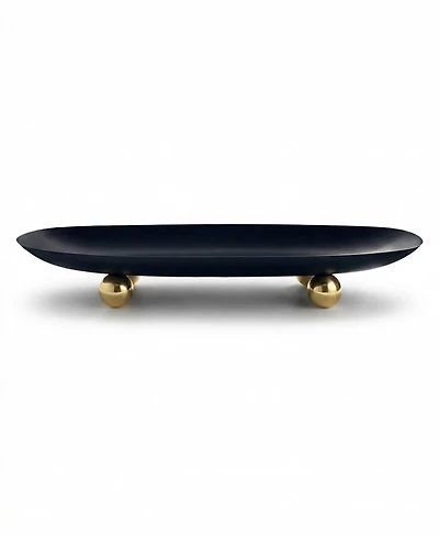 Godinger Temari Footed 5.62" Oval Platter