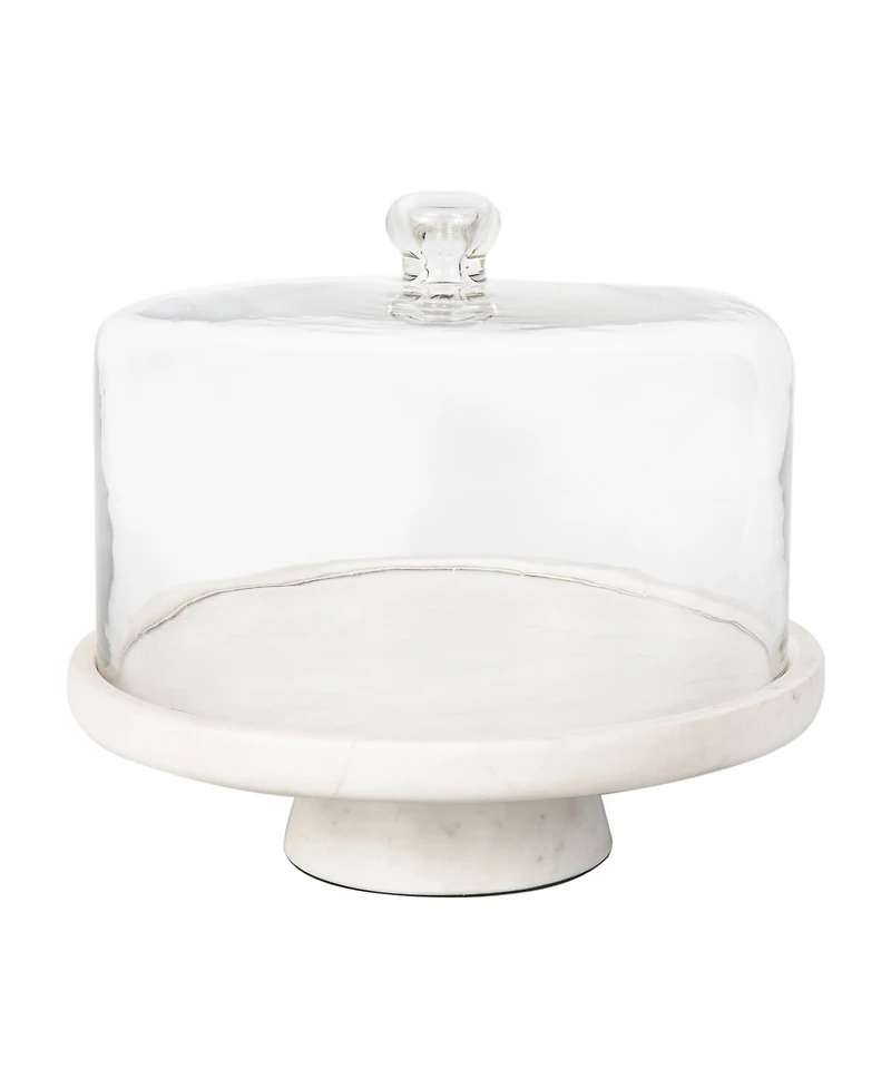 Godinger Marble Footed 11.9" Cake Stand