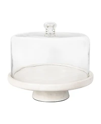 Godinger Marble Footed 11.9" Cake Stand