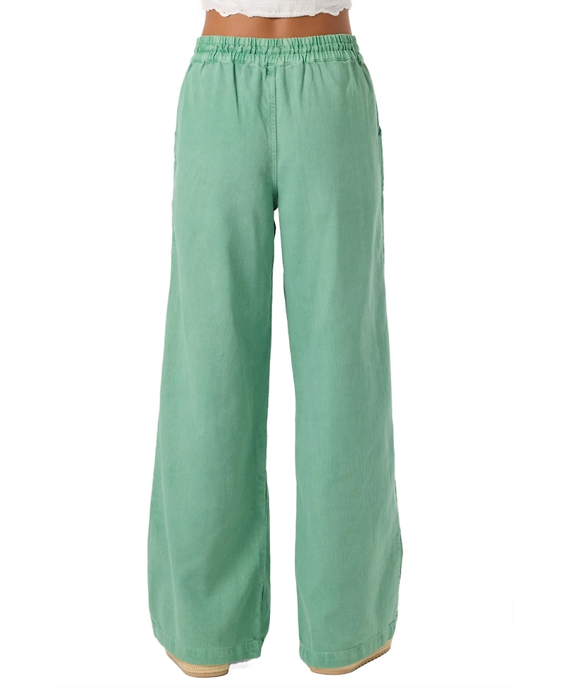 O'Neill Women's Sevie Patch Pocket Woven Pull-On Pants