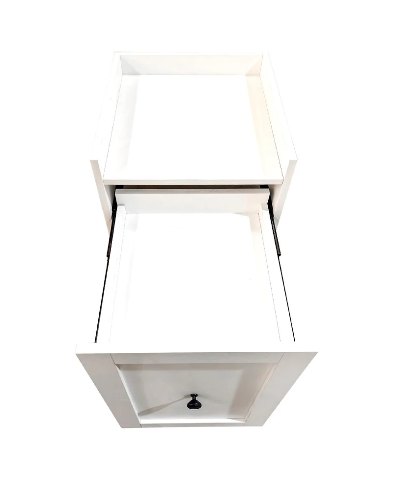 Streamdale Furniture Sliding Pantry Snack Organizer with Wheels