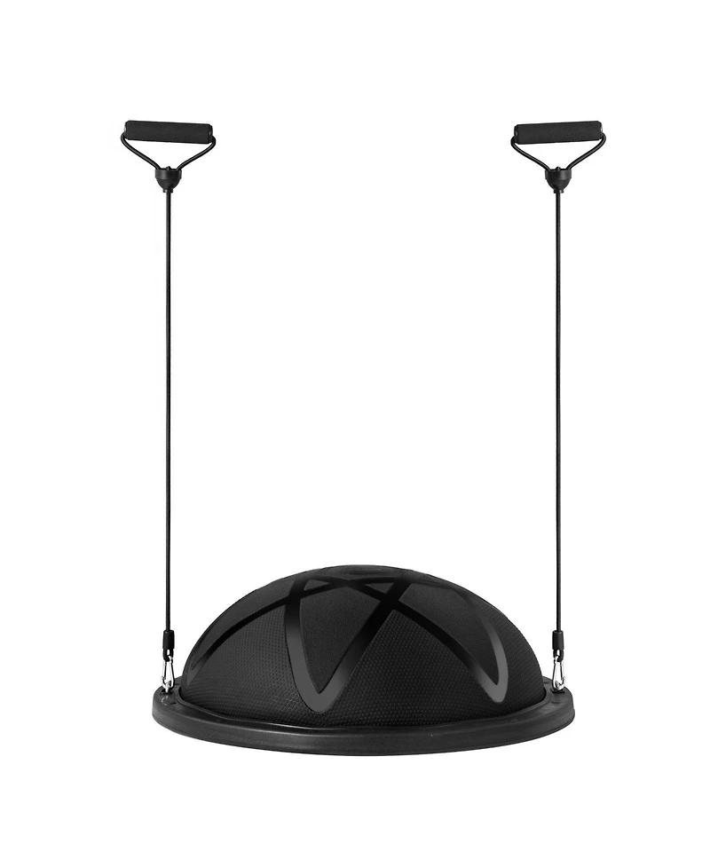 Mecale Half Balance Ball Trainer 660 lbs with Bands for Home Gym