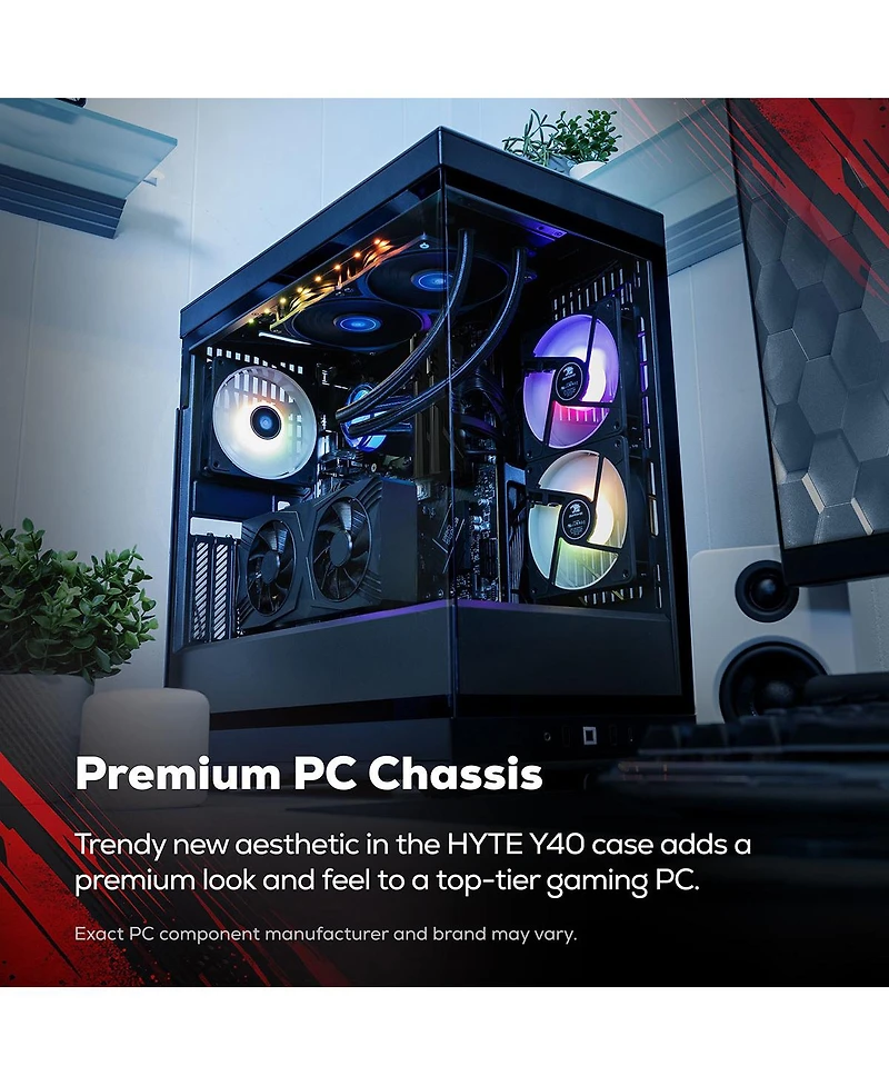 iBUYPOWER Y40BI7N5801 Liquid Cooled Gaming Desktop Computer, Intel Core Ultra 7 270K Plus 3.7GHz, 32GB Ram, 1TB Ssd, Nvidia GeForce Rtx 5080 16GB,