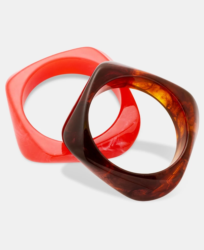 I.n.c. International Concepts 2-Pc. Set Bangle Bracelets, Macy's Exclusive