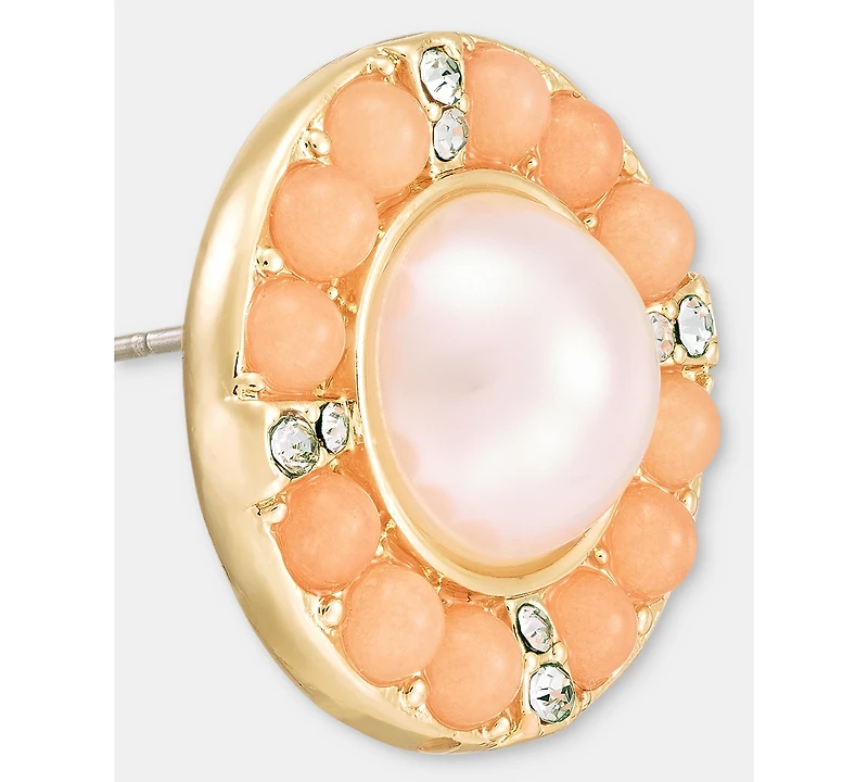 Charter Club Mixed Stone Stud Earrings, Macy's Exclusive