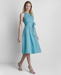 Dkny Women's Sleeveless Crewneck Dress
