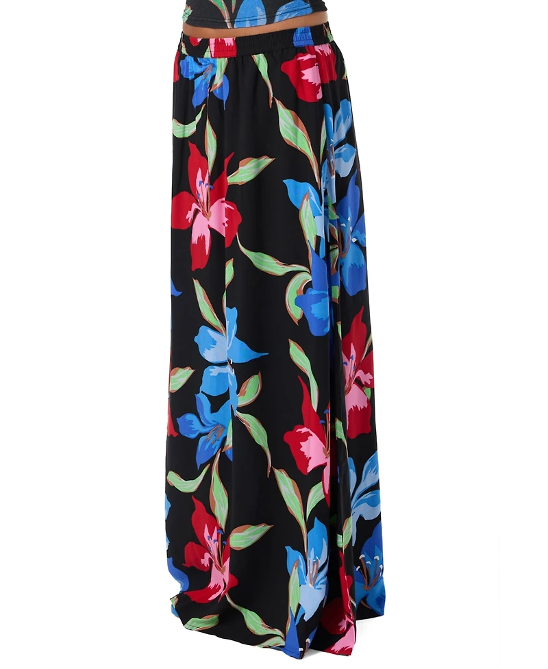 O'Neill Women's Lindon Floral Pull-On Skirt