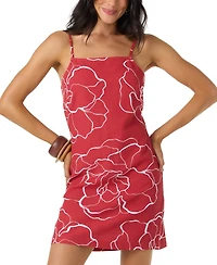O'Neill Women's Cecilia Square Neck Floral Dress