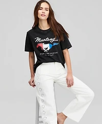 And Now This Women's Mustang Graphic T-Shirt, Macy's Exclusive