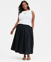 On 34th Trendy Plus Pepper-Embroidered Tank Top, Macy's Exclusive