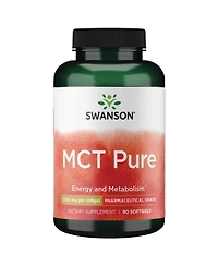 Swanson Pharmaceutical Grade Mct Pure 1000 Milligrams 90 Sgels