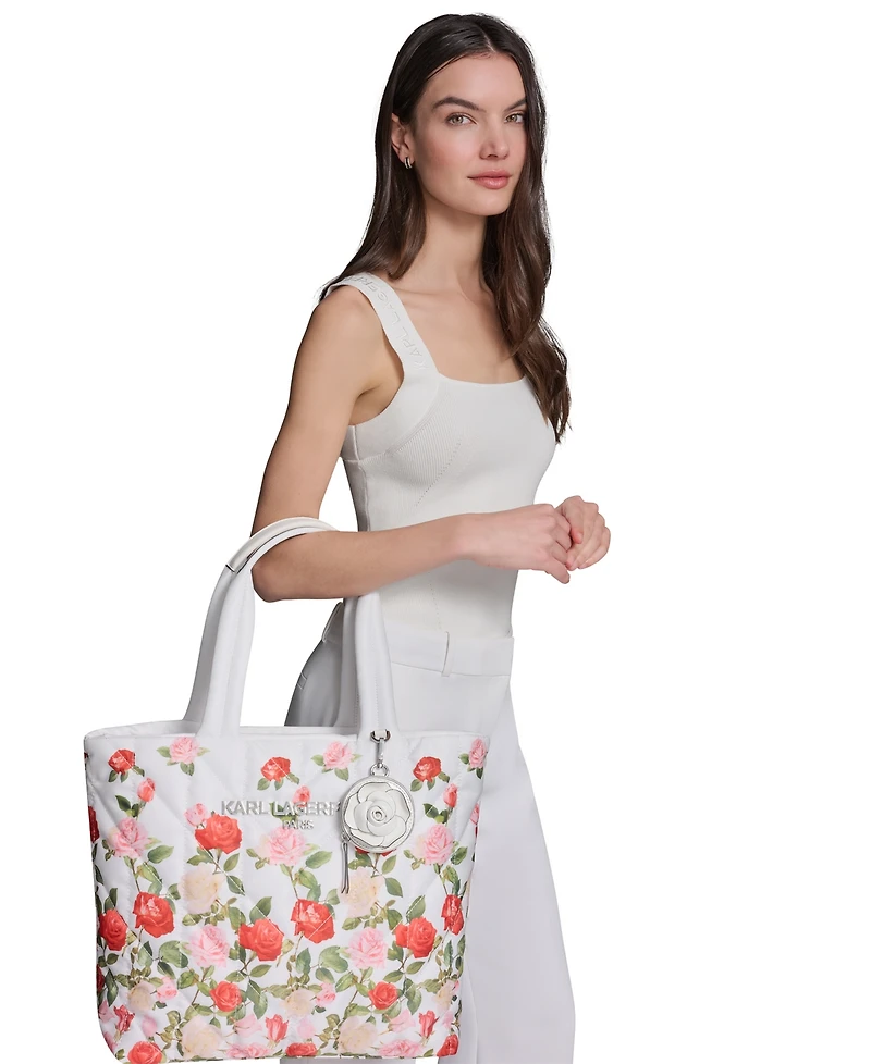 Karl Lagerfeld Paris Voyage Large Tote Handbag