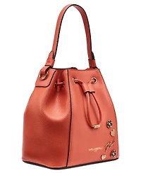 Karl Lagerfeld Paris Adele Extra-Large Bucket Handbag