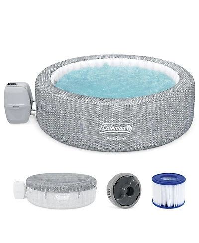 Coleman SaluSpa Sicily AirJet Inflatable Hot Tub with 180 Soothing Jets
