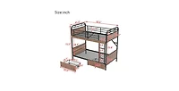 Lucky One Metal Bunk Bed